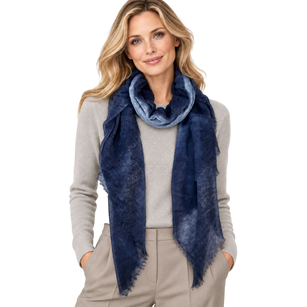 Cashmere Lush Bliss Dip Scarves