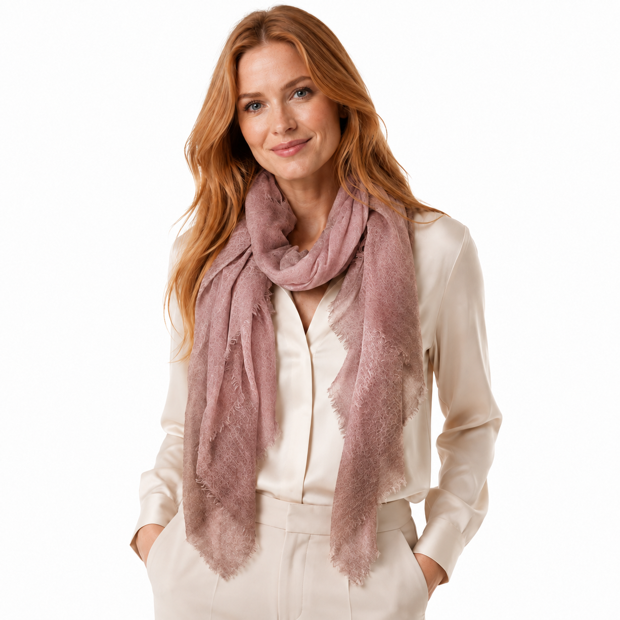 Cashmere Lush Bliss Dip Scarves