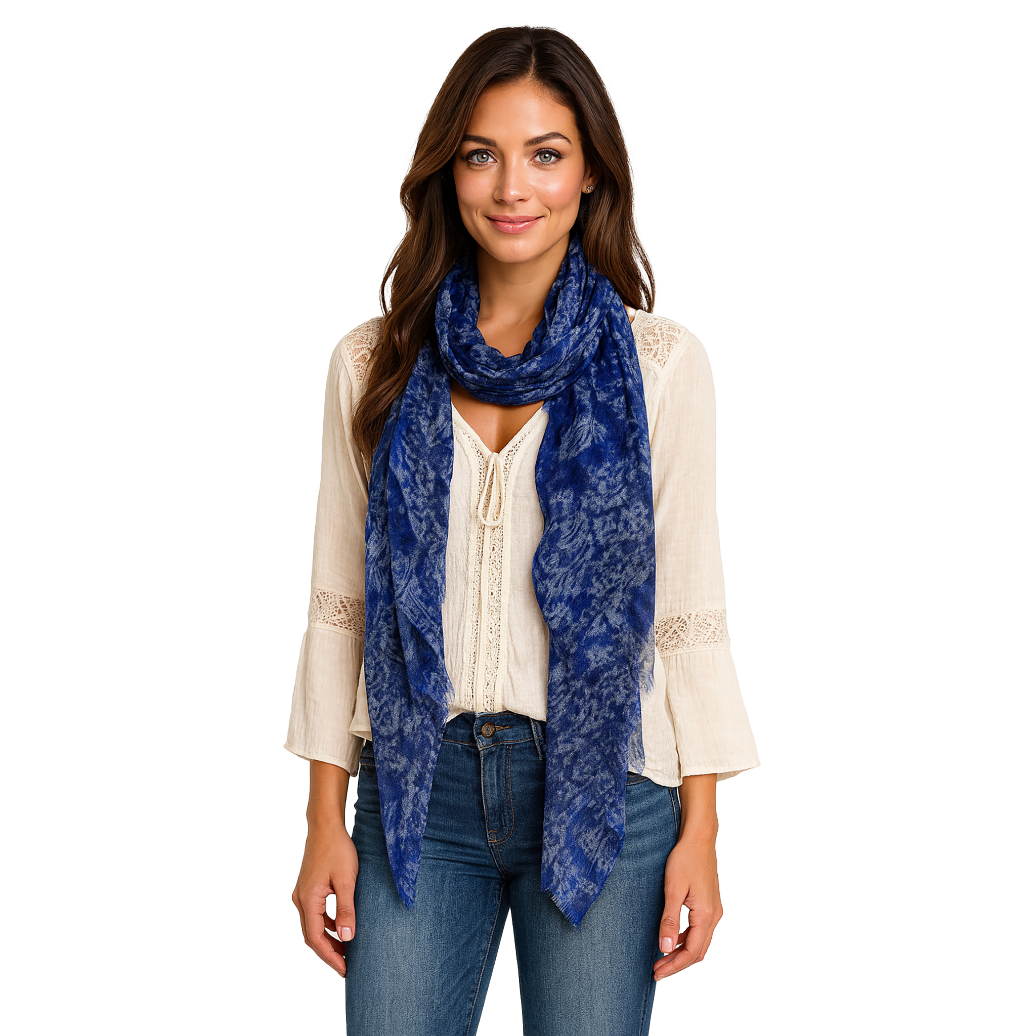 Cashmere Lush Bliss Paisley Scarves