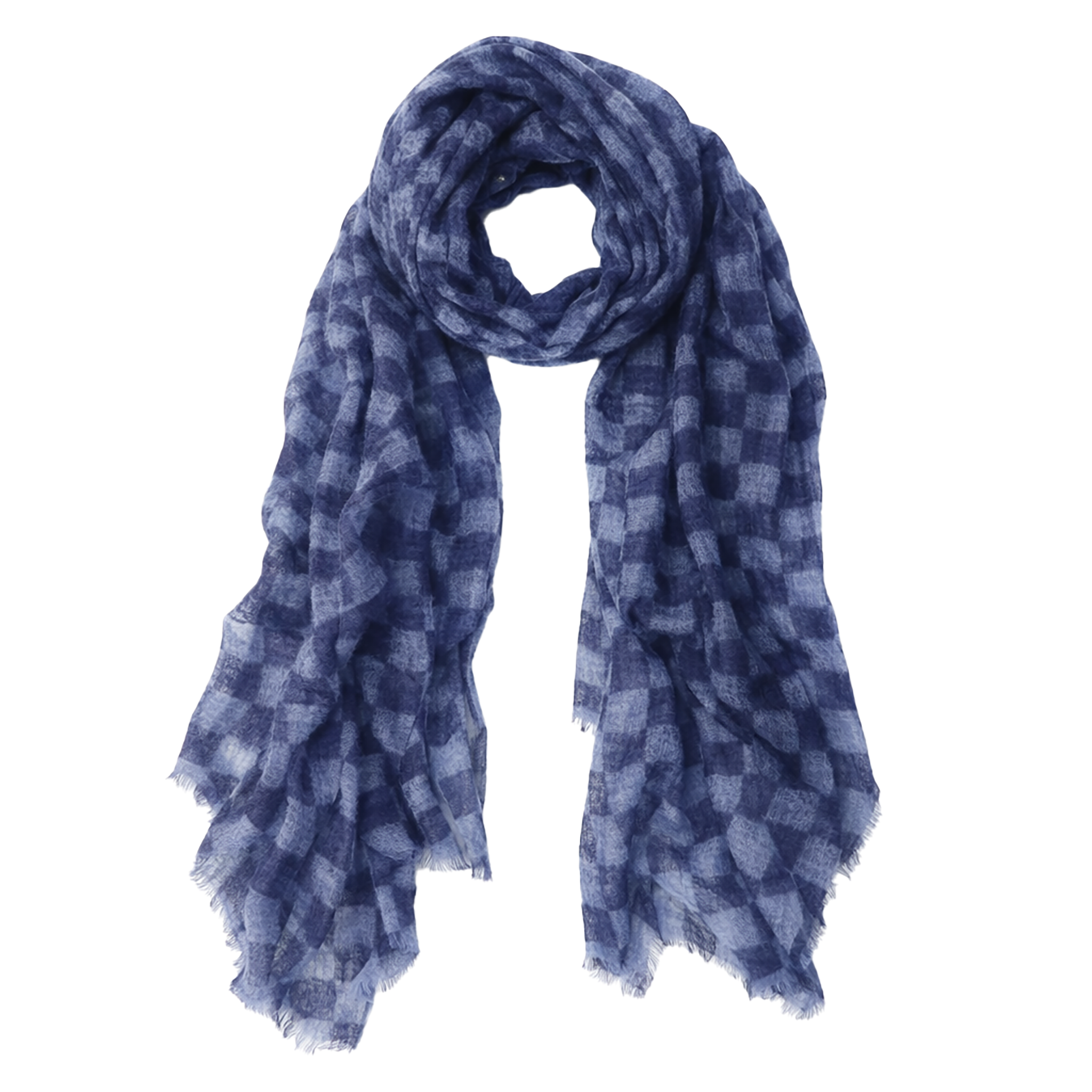 Cashmere Lush Bliss Check Scarves