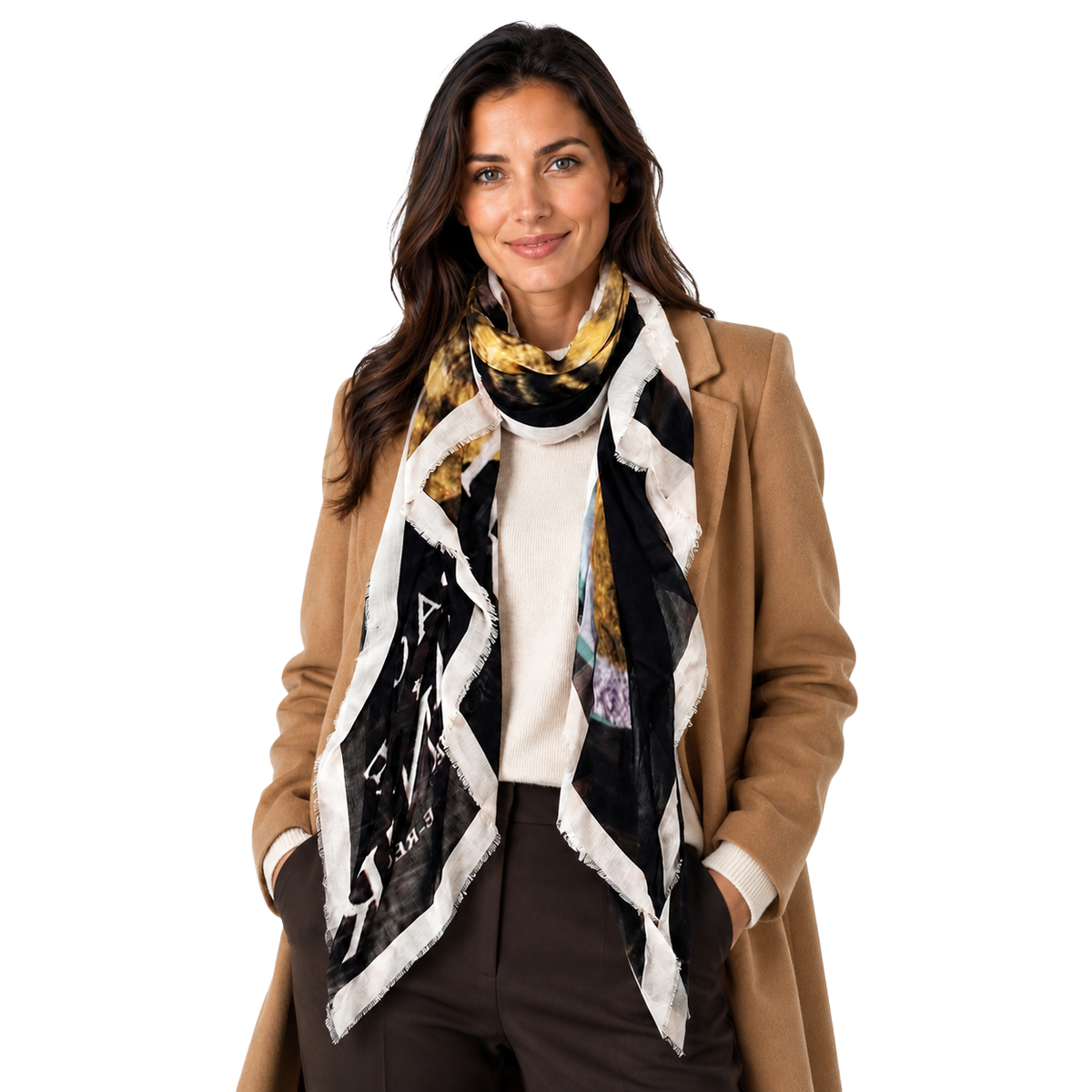 Champagne 1920's Scarf