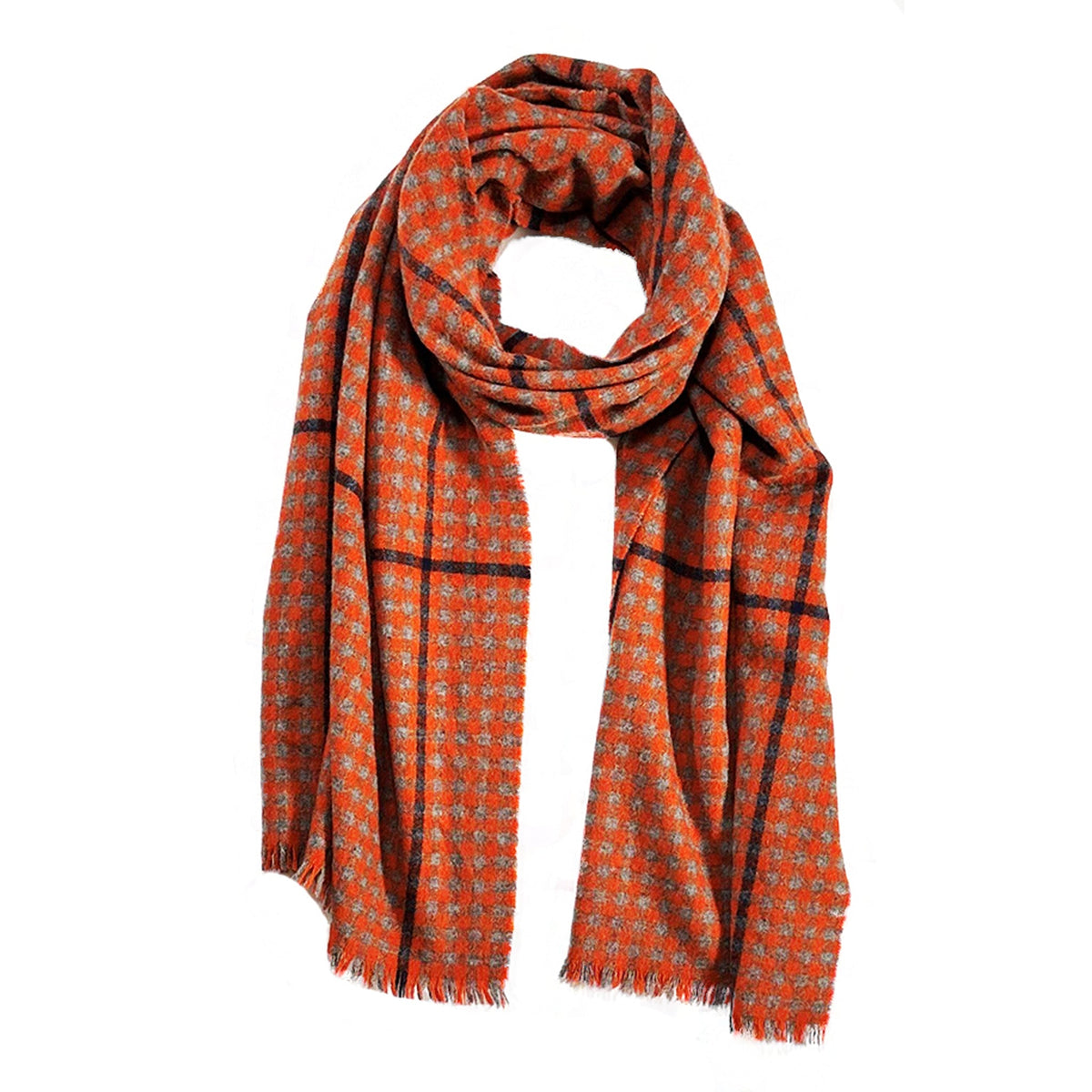 Scottish Tartan Plaid Scarf (Heritage) — Blue Pacific — view 3