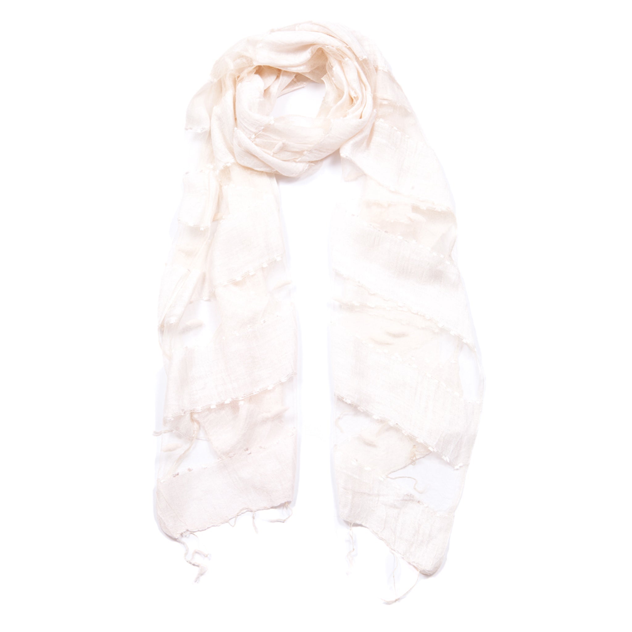 Hand Woven Silk Blended Scarf