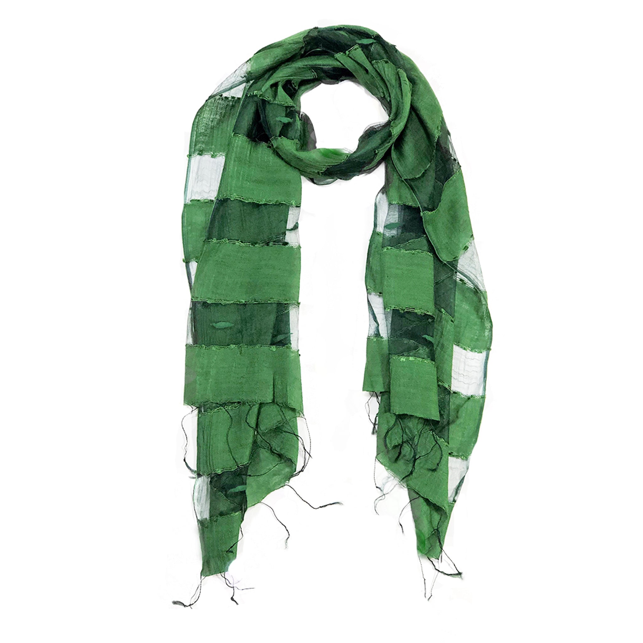 Hand Woven Silk Blended Scarf