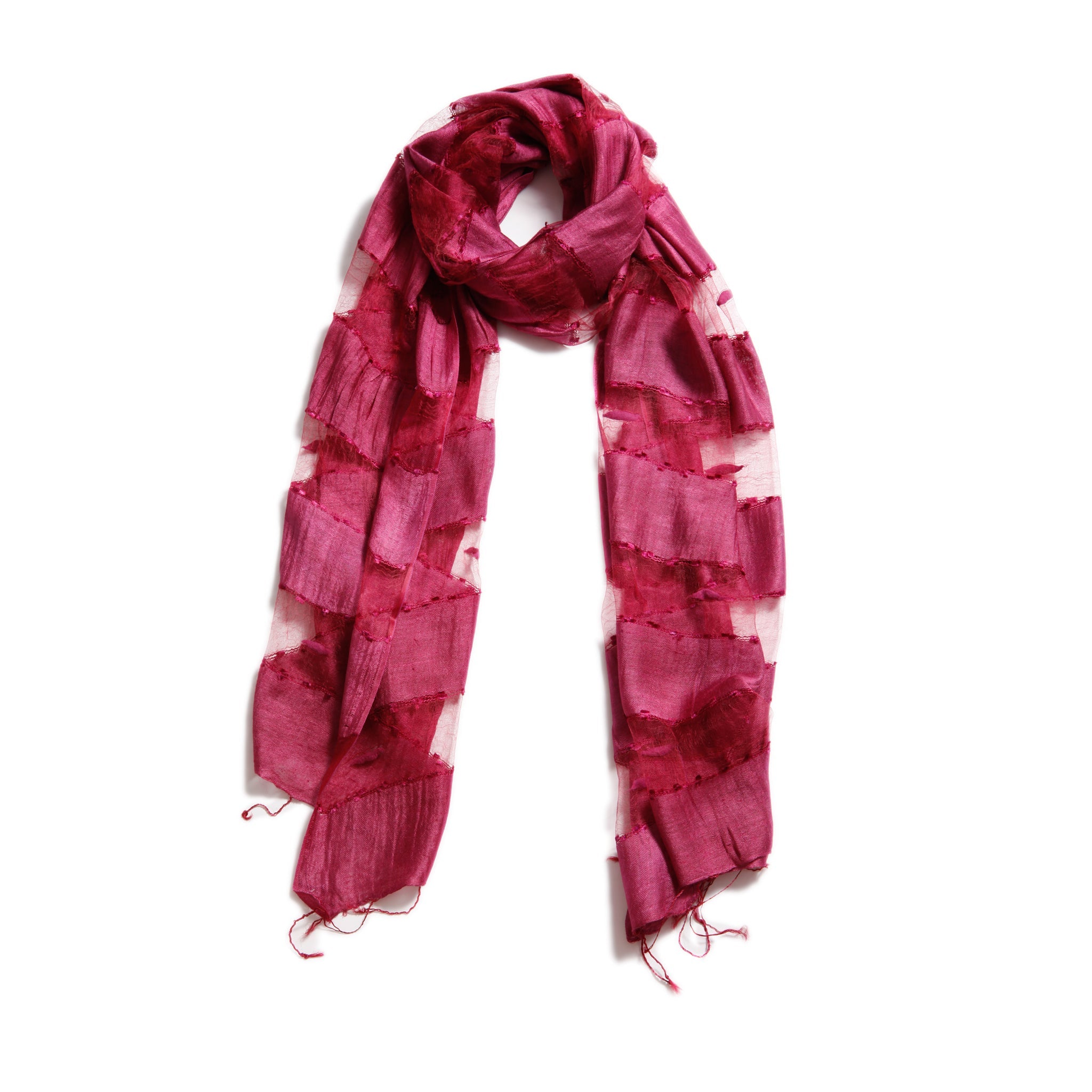 Hand Woven Silk Blended Scarf