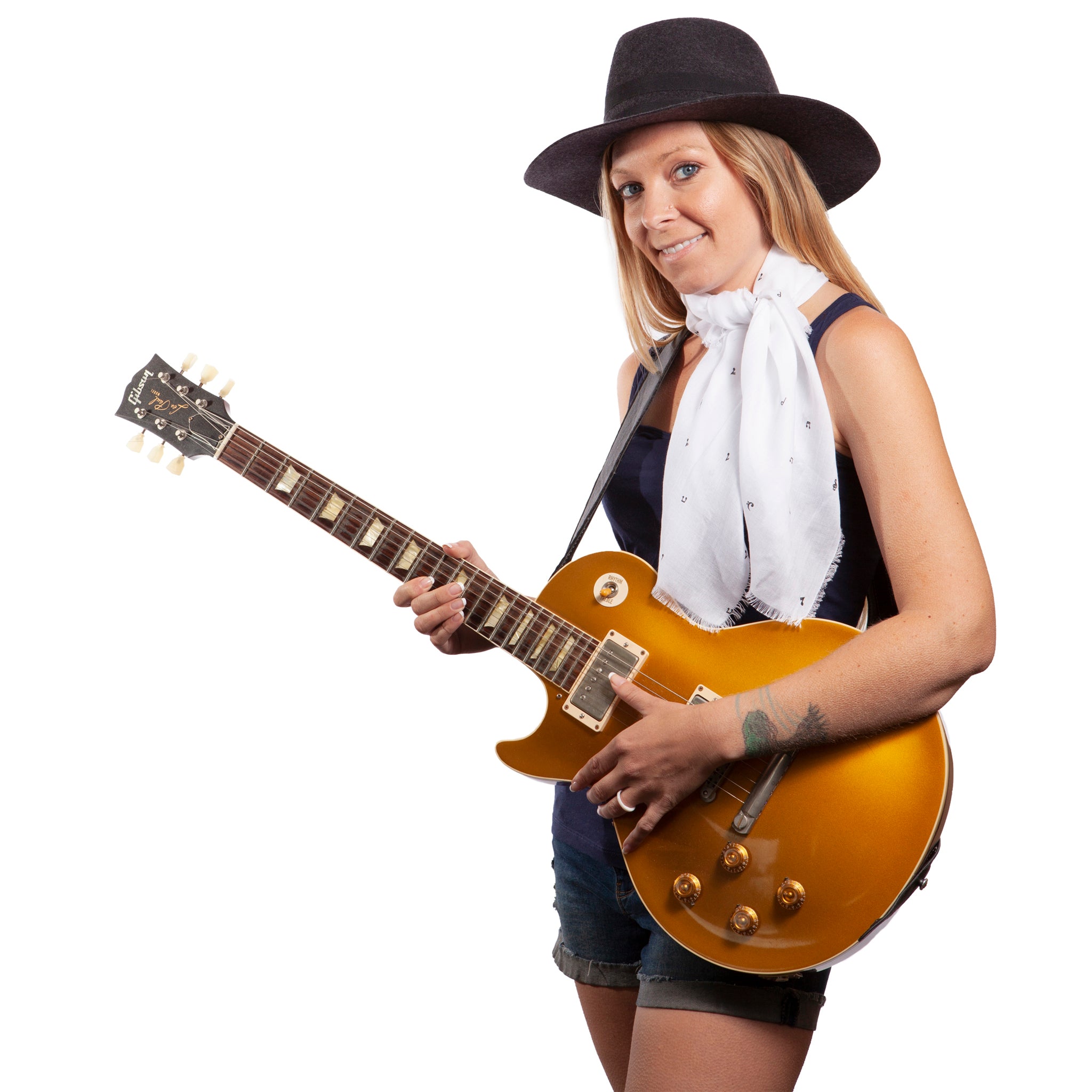 Vintage Icon Musical Notes Neckerchief