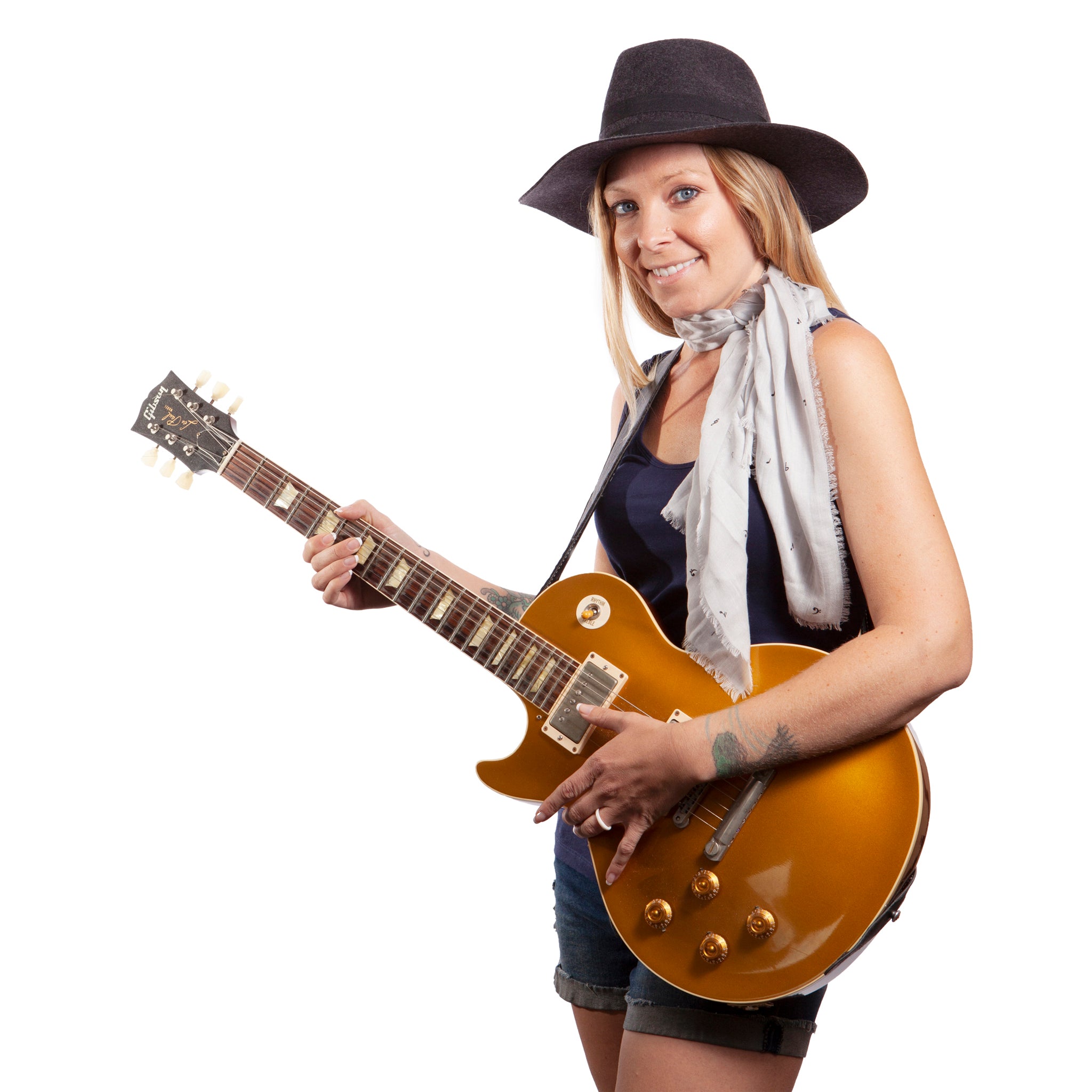 Vintage Icon Musical Notes Neckerchief