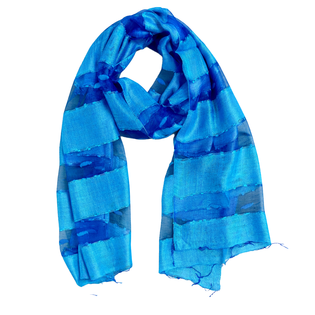 Hand Woven Silk Blended Scarf