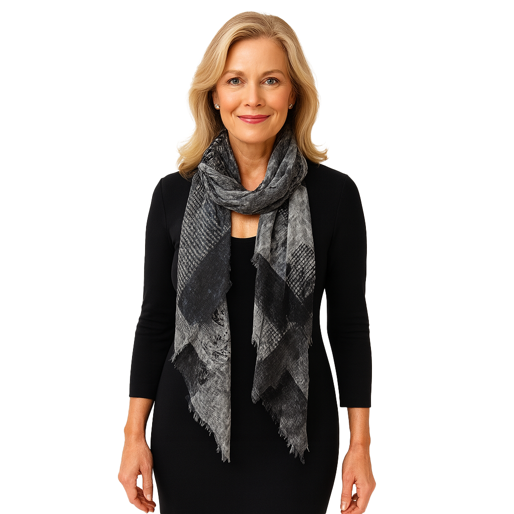 Vintage Paris Map Scarf