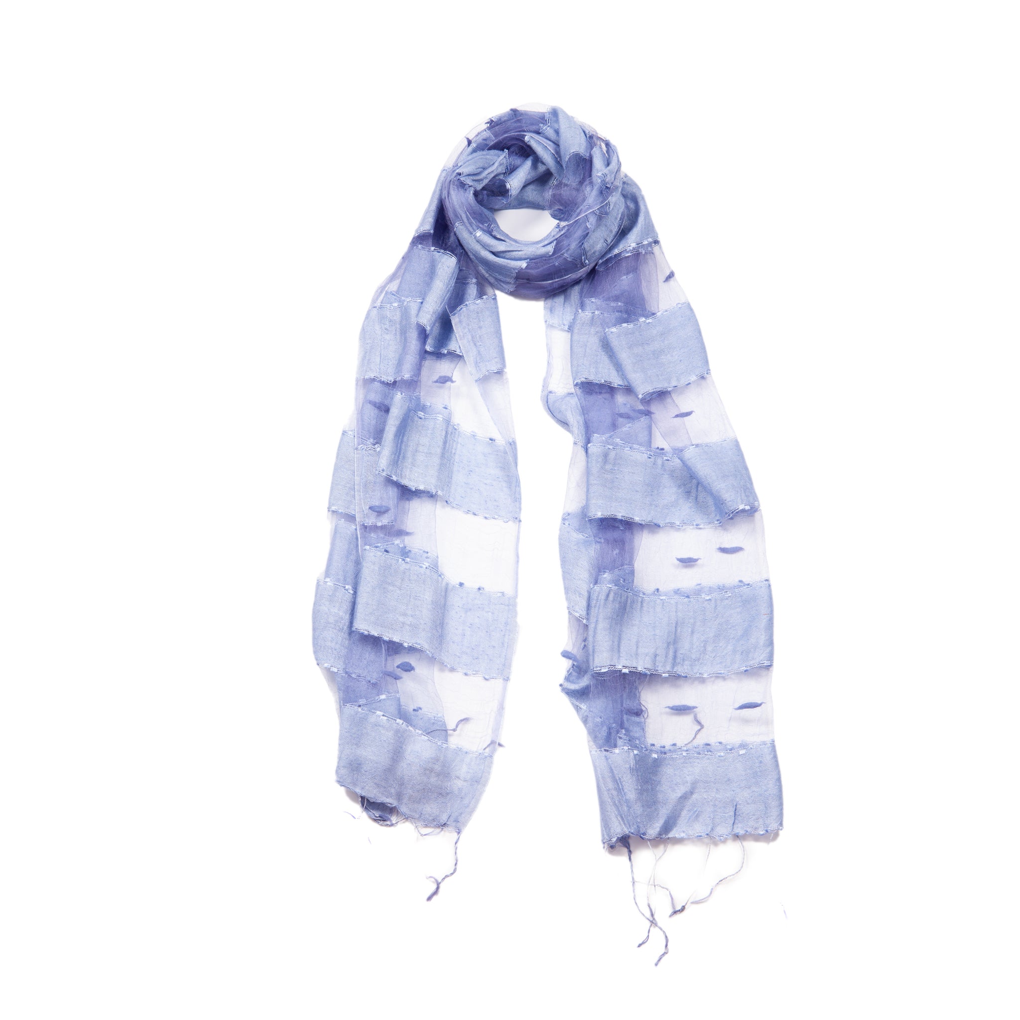 Hand Woven Silk Blended Scarf