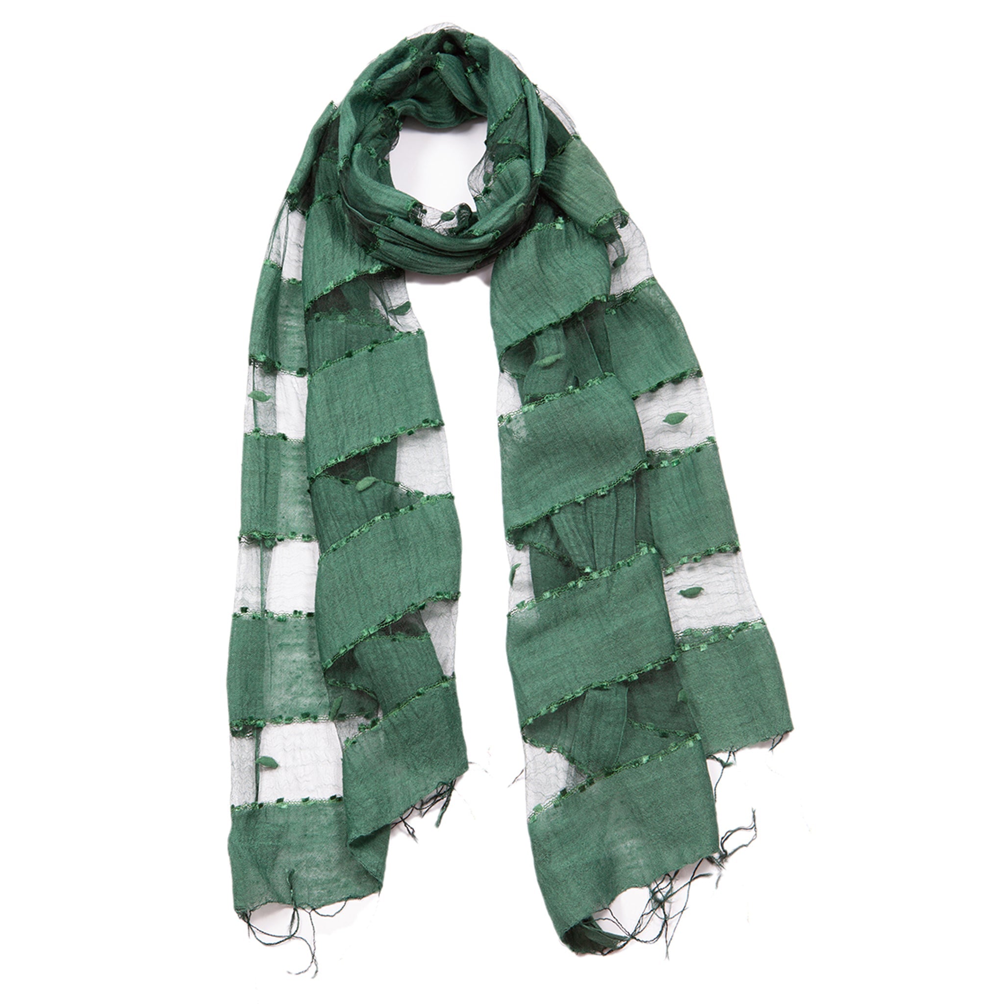 Hand Woven Silk Blended Scarf