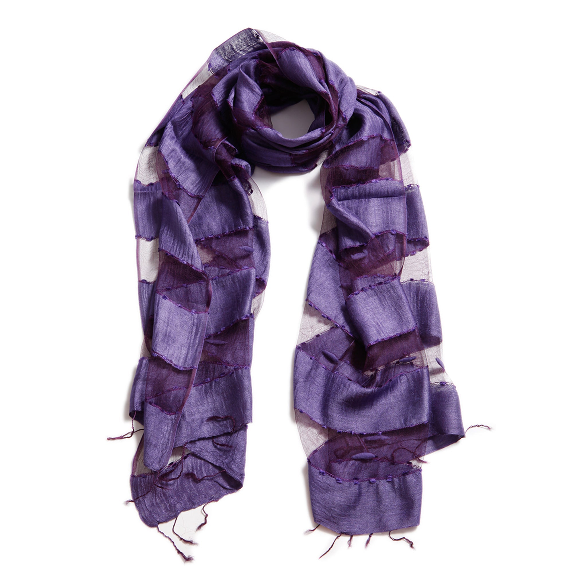 Hand Woven Silk Blended Scarf