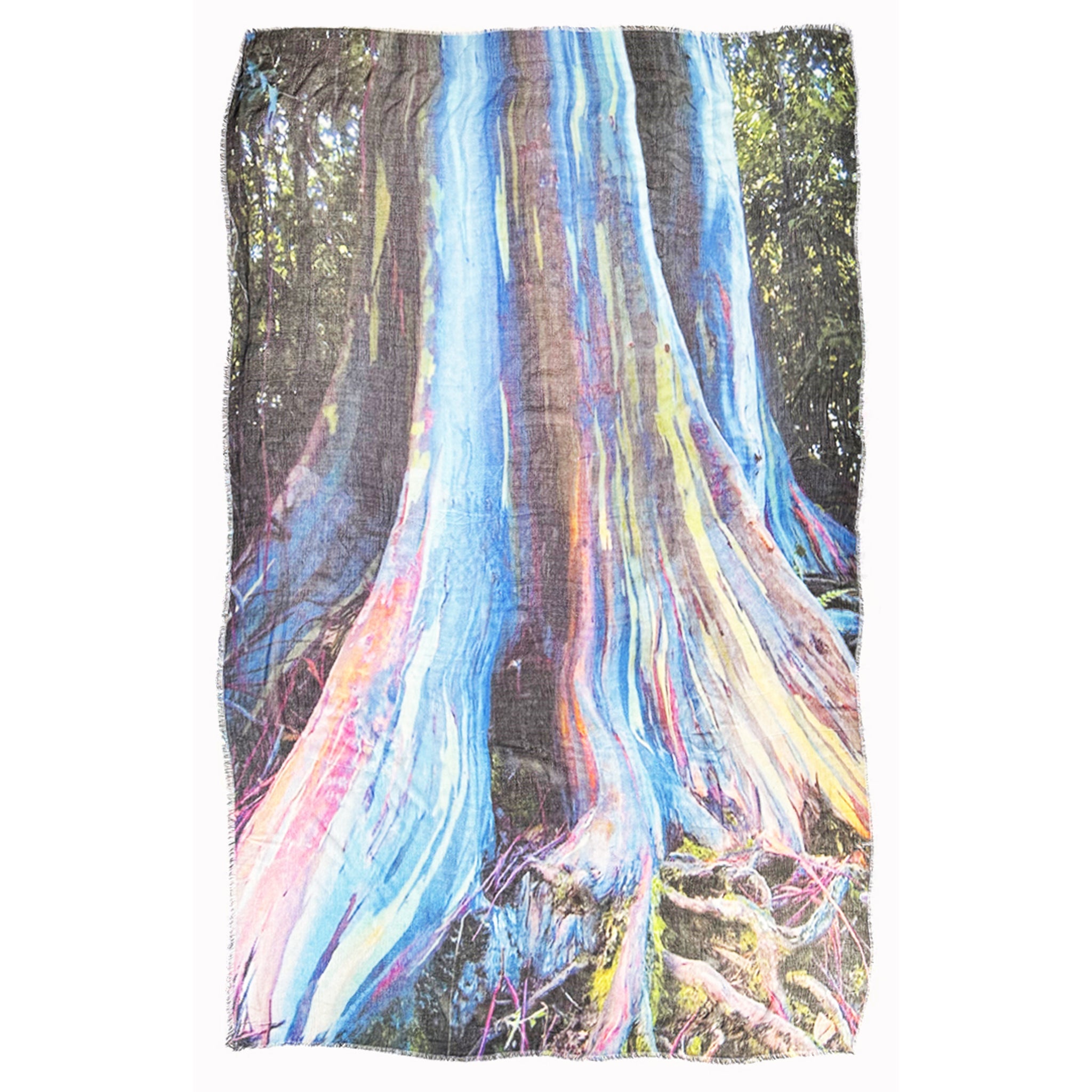 Rainbow Tree Scarf