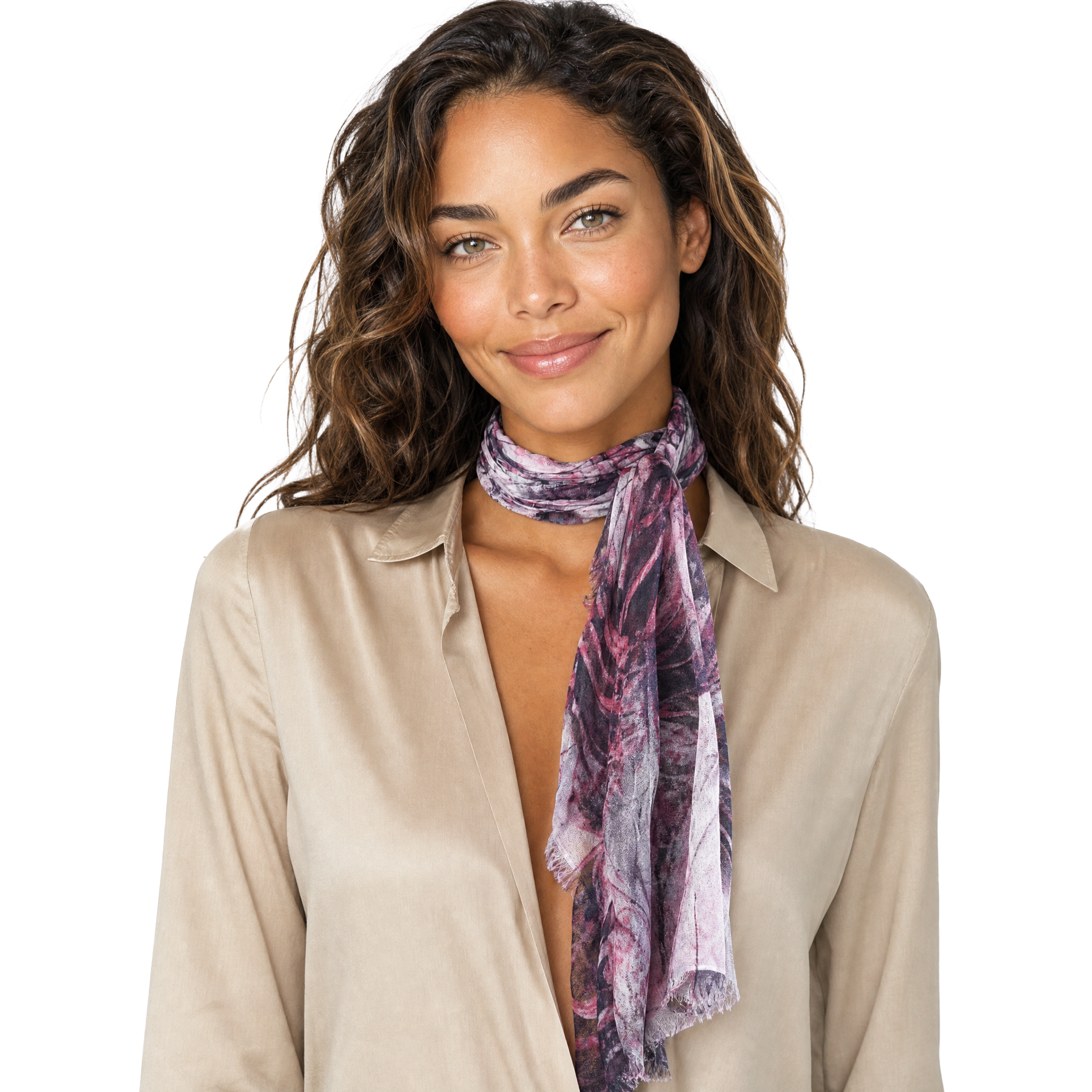 Roses Neckerchief - Pink