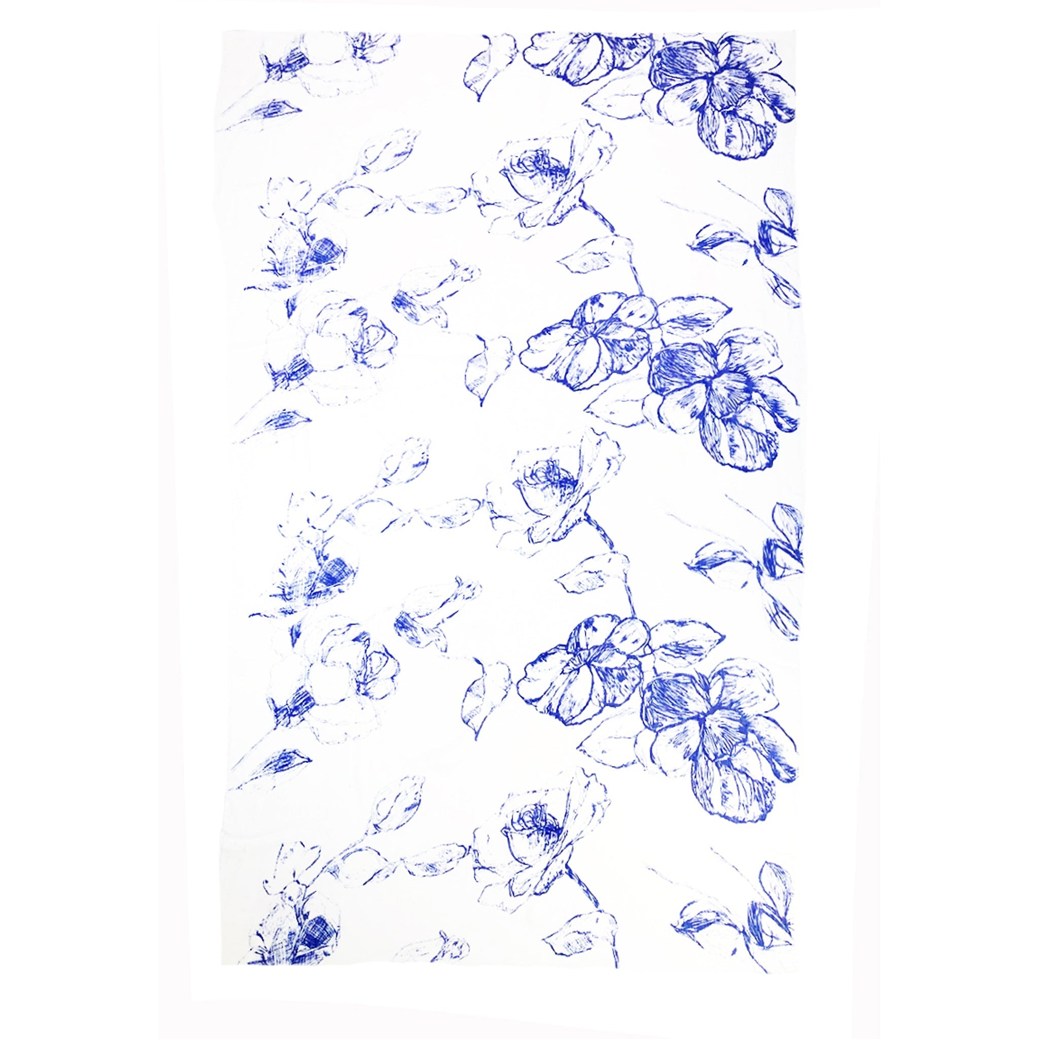 Floral Sketch Scarf
