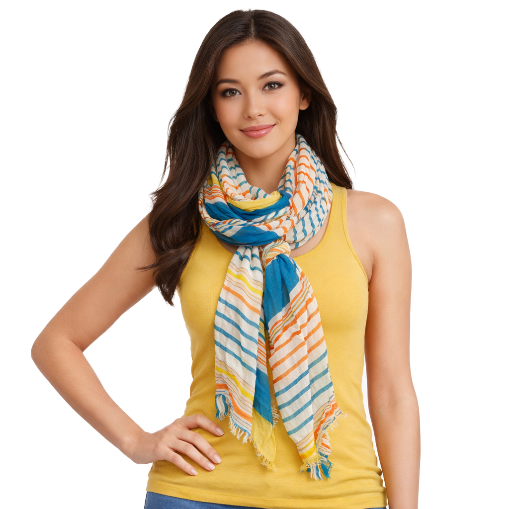 Starburst Cotton Scarf