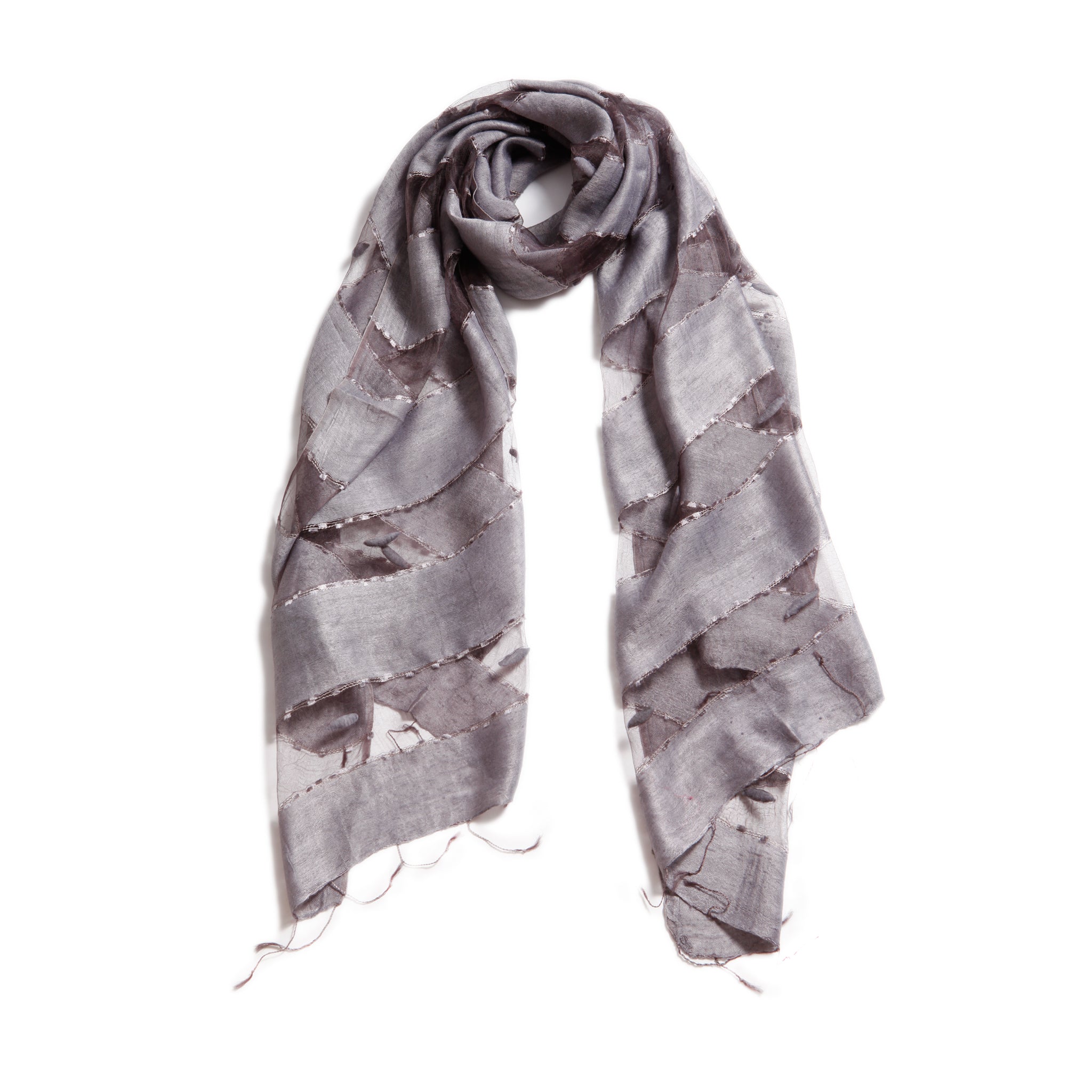 Hand Woven Silk Blended Scarf