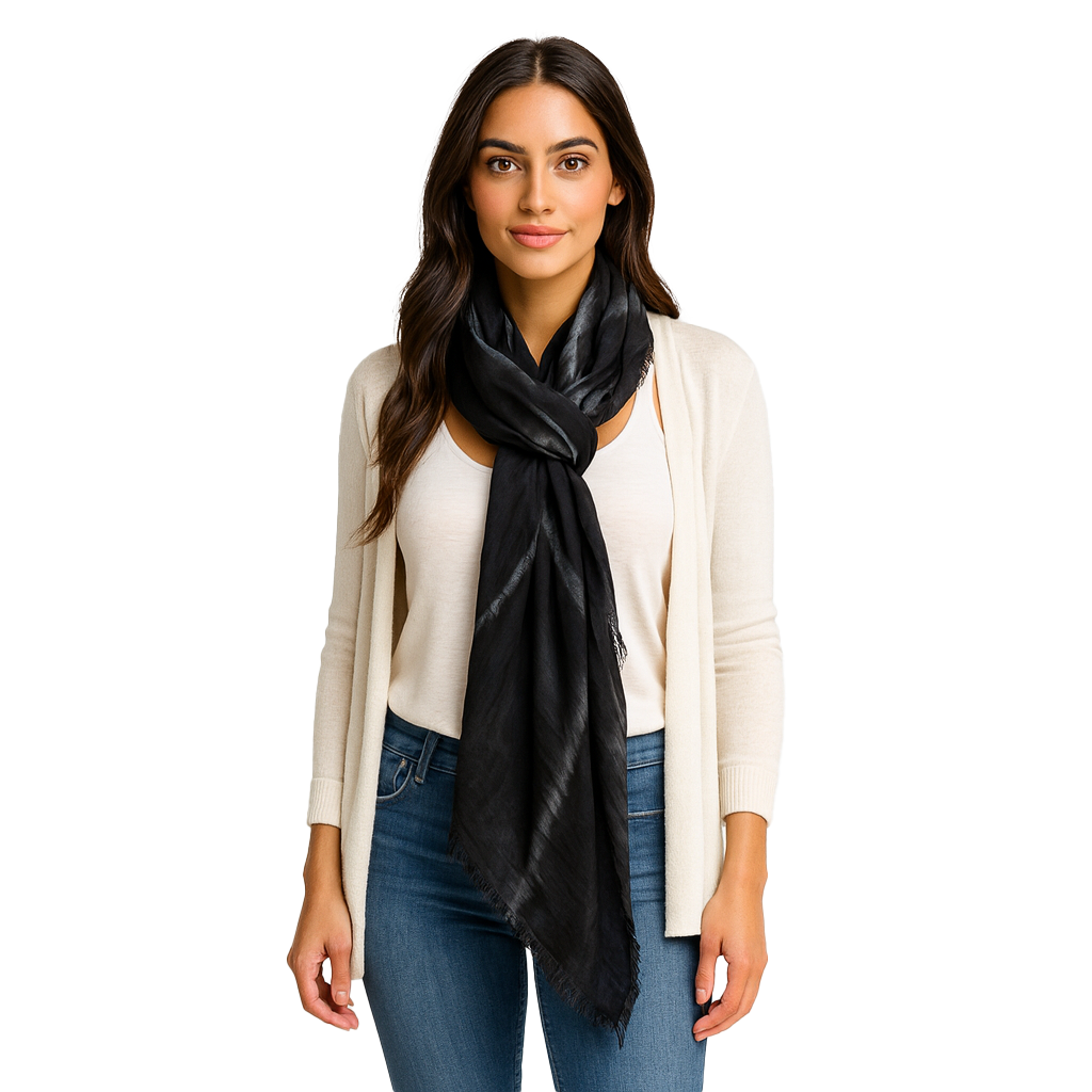 Vintage Tie Dye Scarves