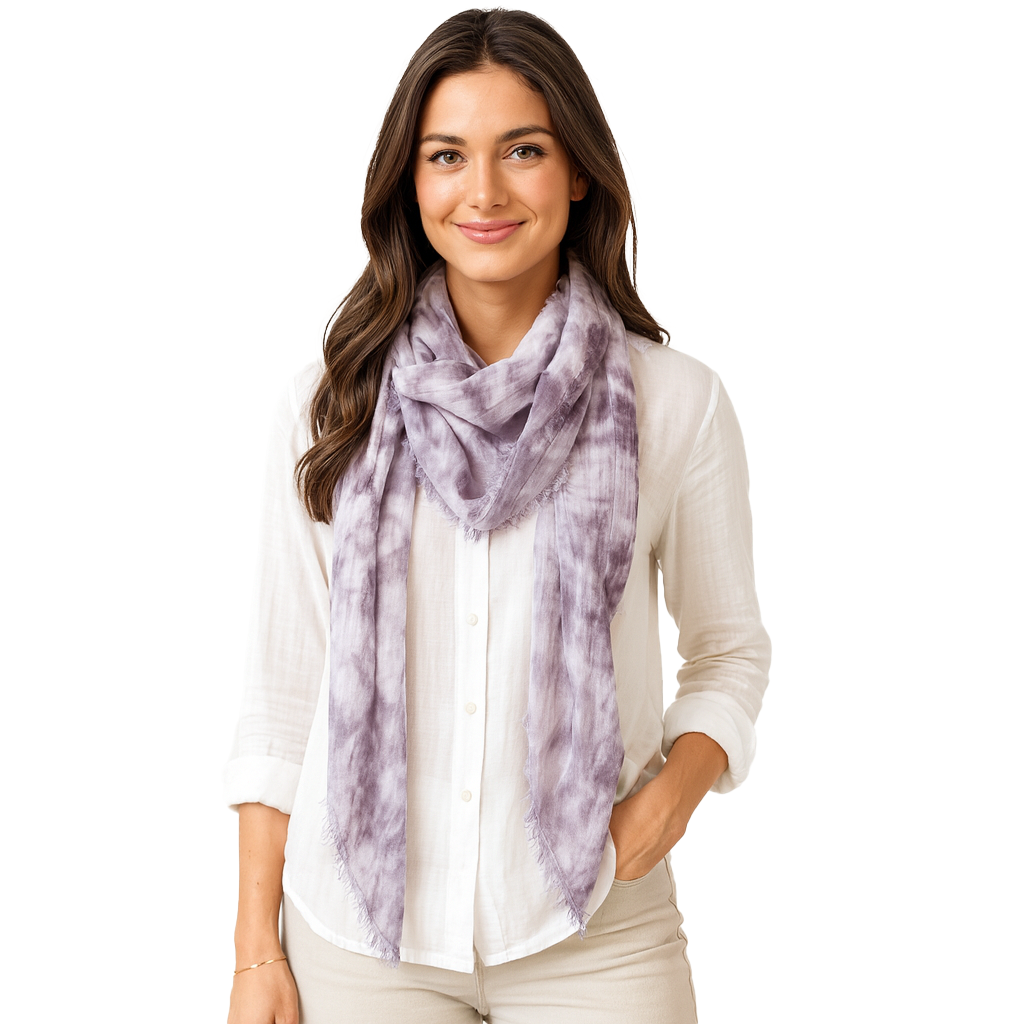 Vintage Tie Dye Scarves