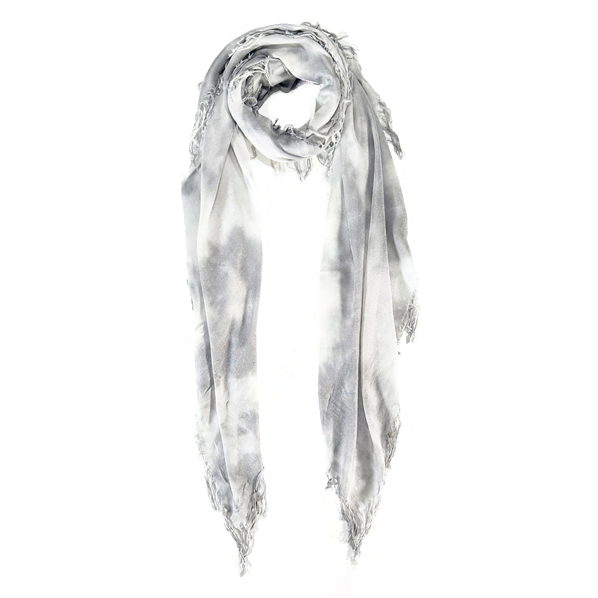 Cashmere Blend Cloud Tie Dye Scarf
