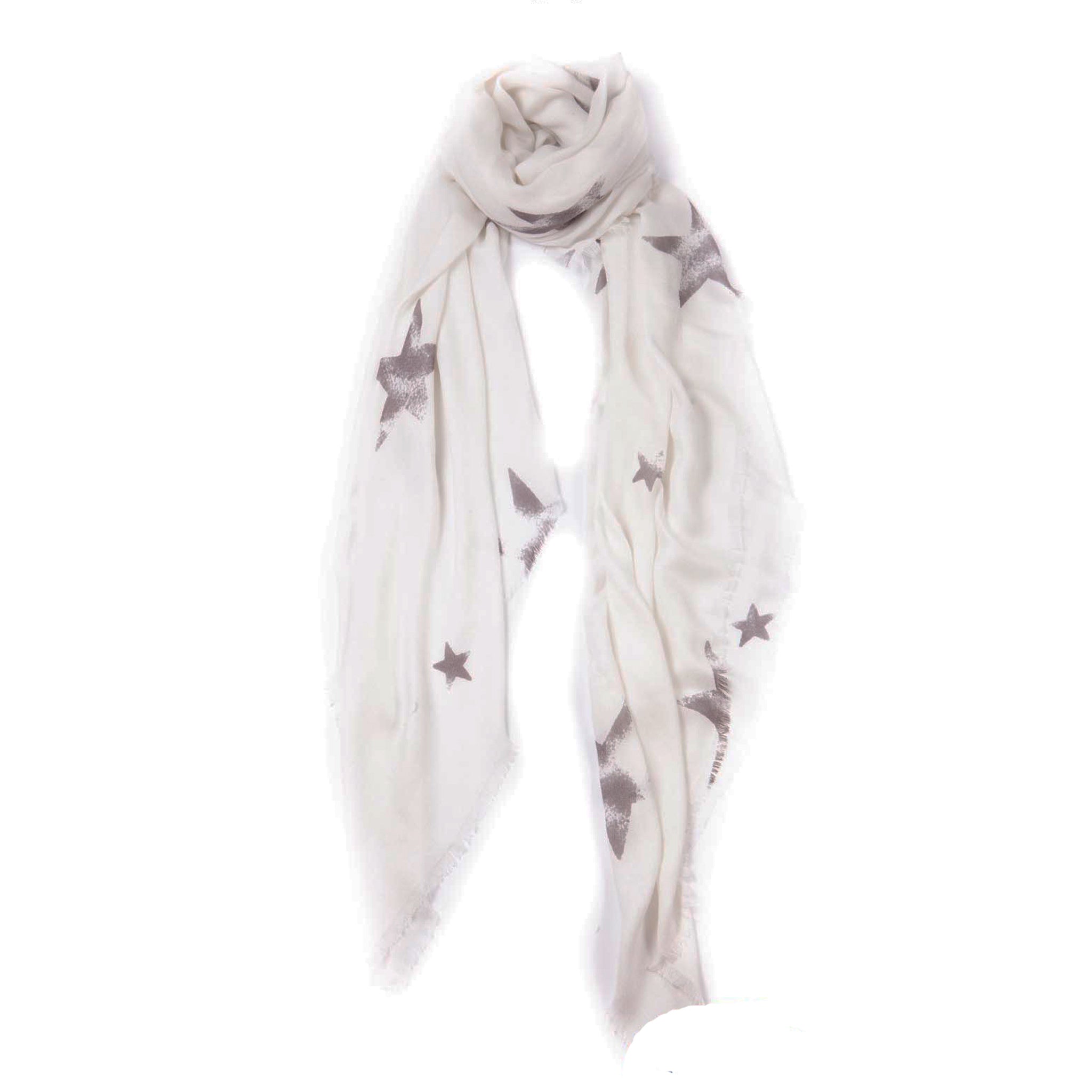 Cashmere Blend Faded Stars Scarf