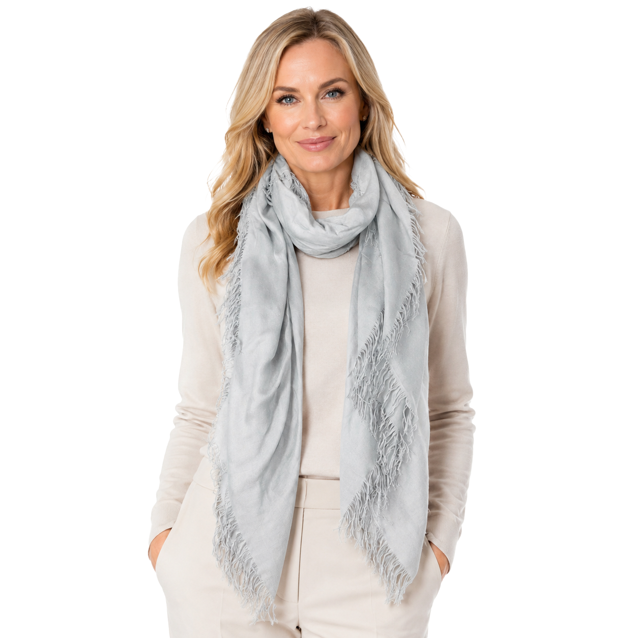 Cashmere Blend Solid Scarf