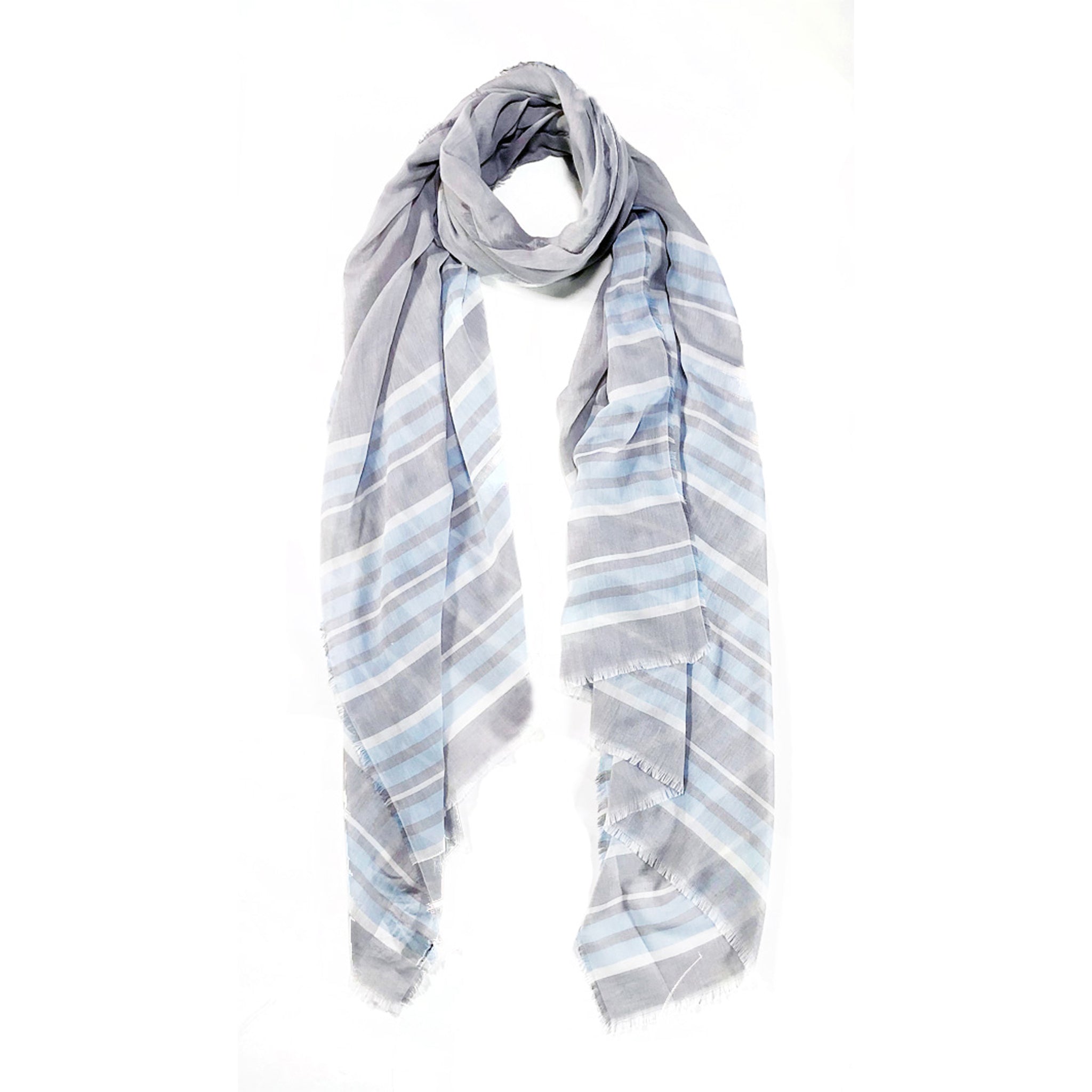Turkish Cotton Stripe Scarf
