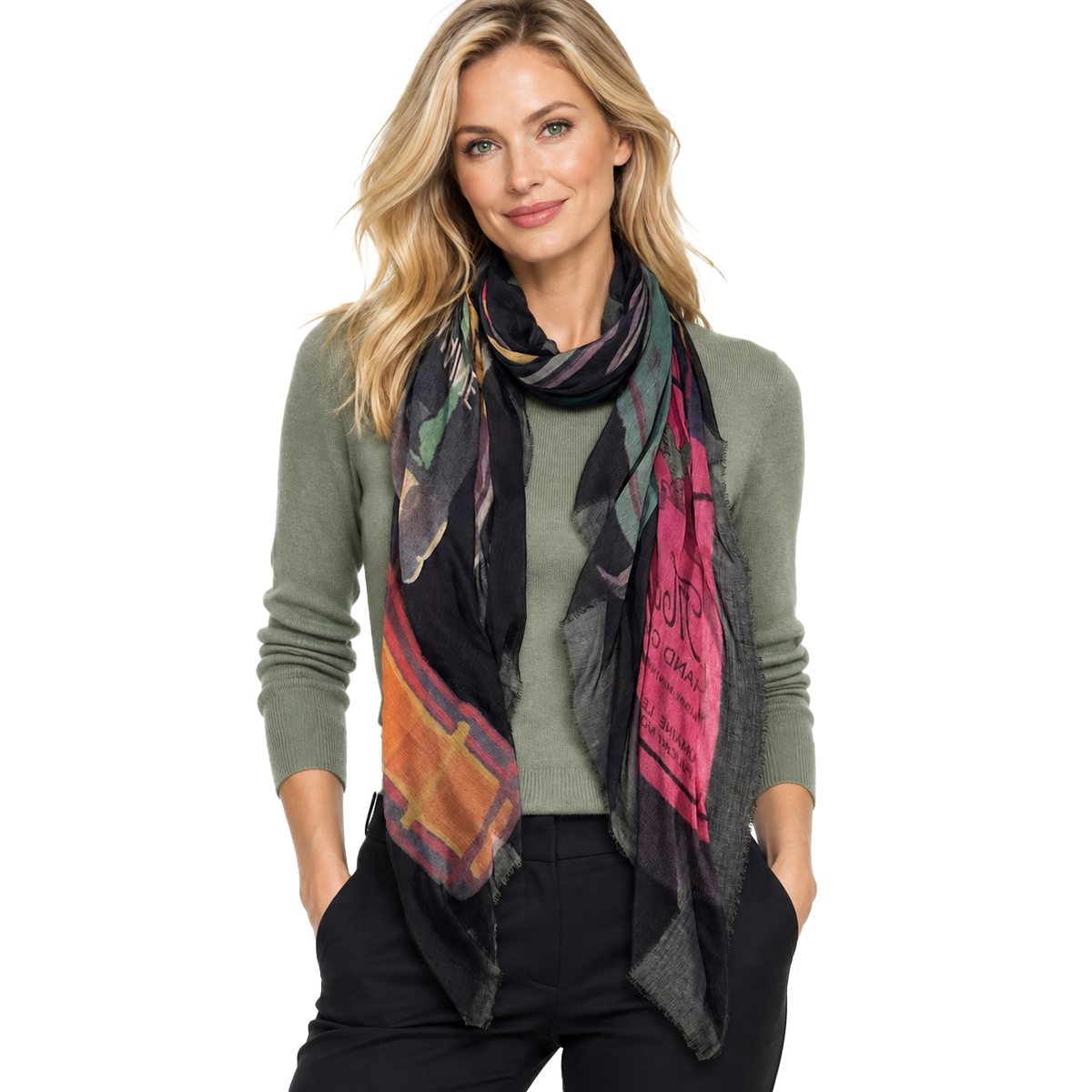 Warhol Bottles Scarf